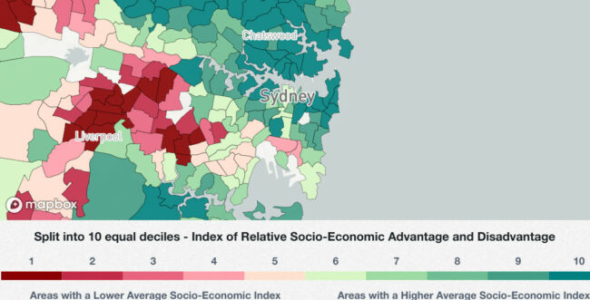 IRSAD Rating is a free tool by SBS to research how prosperous suburbs are in relation to each other.