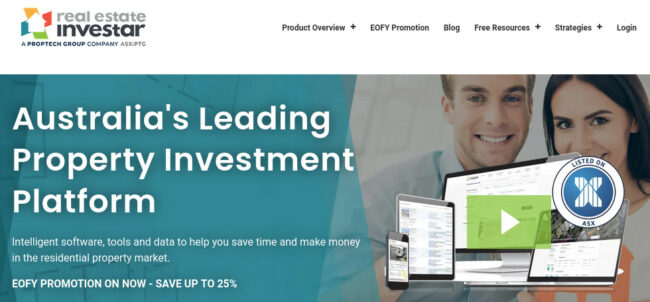 Real Estate Investar is a property investment platform with great educational resources.