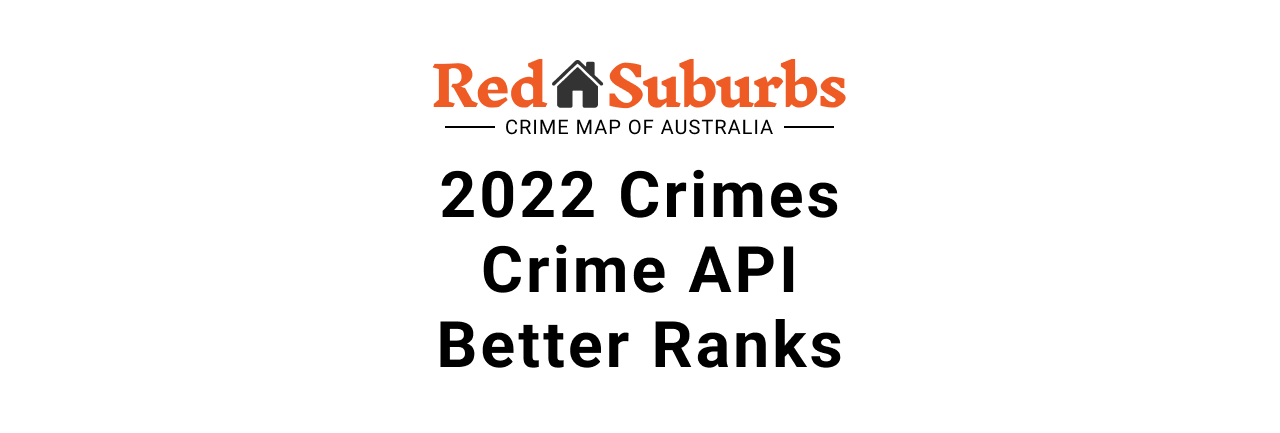 2022 crime data, new ranking, Crime API